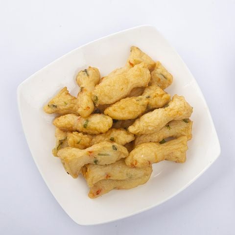 CHẢ CÁ CON HÀNH ỚT