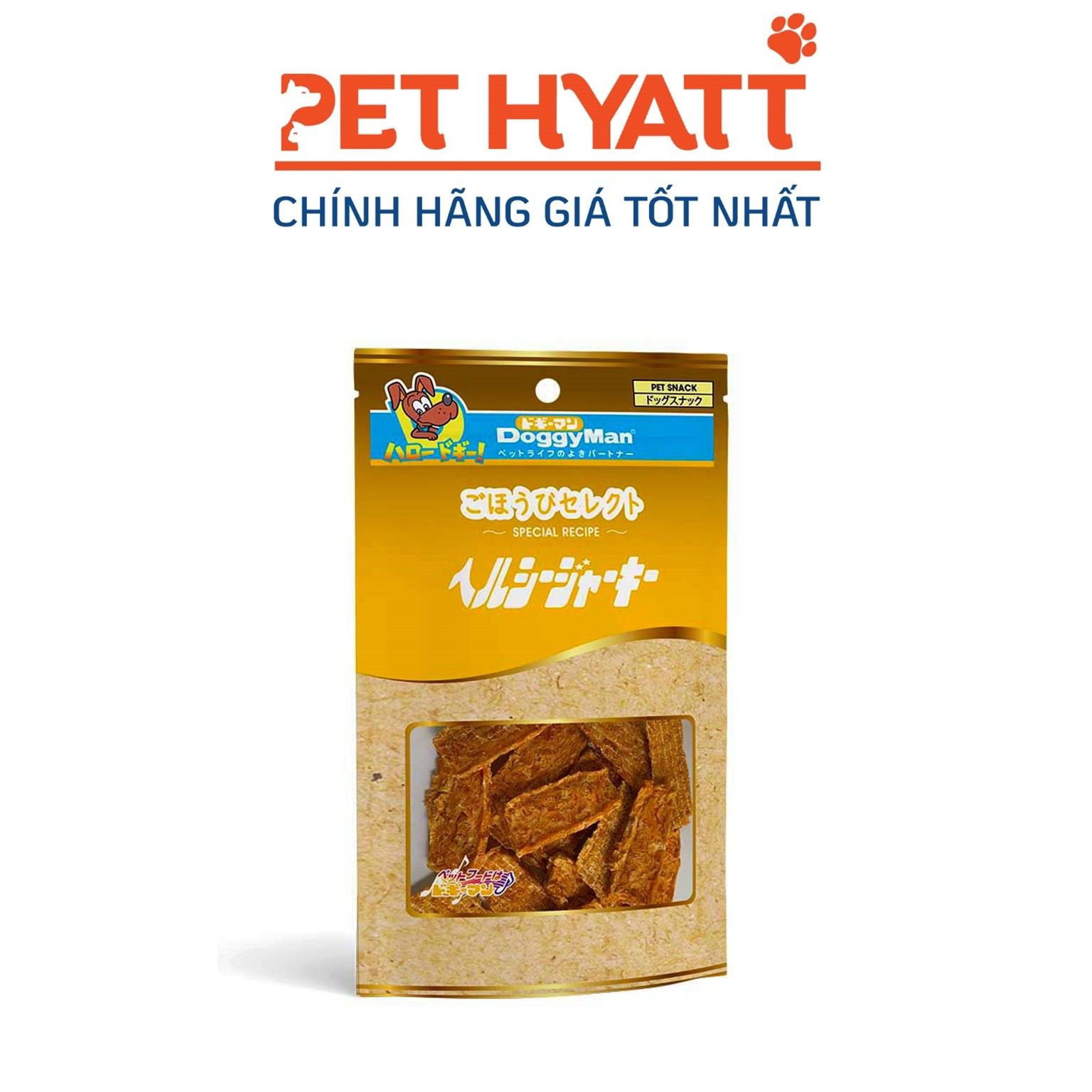 Bánh Thưởng Miếng Gà Sấy Cho Chó DOGGYMAN