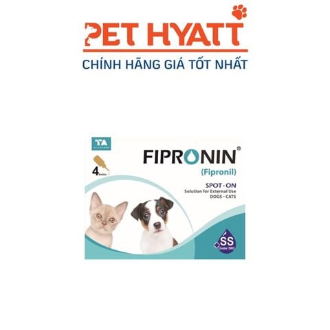  Nhỏ Gáy Phòng & Trị Ve Rận Cho Chó Mèo Dưới 5Kg FIPRONIN Spot-on SS 