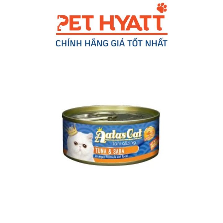 AATASCAT Tantalizing Pate Cho Mèo Vị Cá Ngừ & Cá Saba - Tuna & Saba