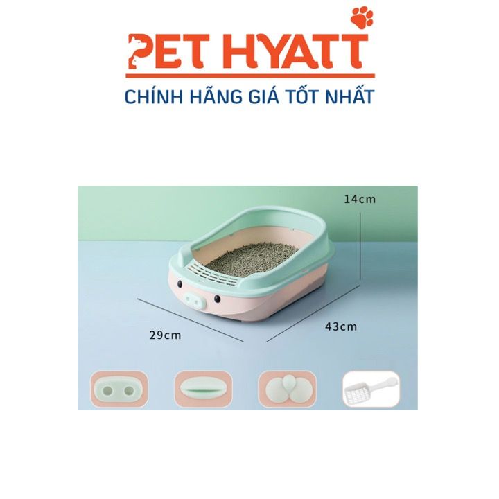 Khay Vệ Sinh Hình Con Vật Kute Cho Mèo