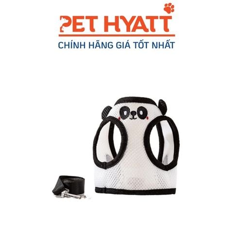  Yếm Lưới Gấu Trúc Panda Kèm Dây Dắt Cho Thú Cưng 