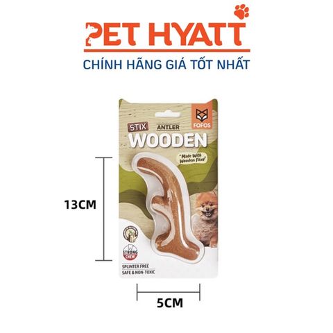  Đồ Chơi Xương Gặm Hình Sừng Hươu FOFOS Cho Chó 