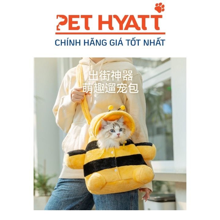 Địu Vận Chuyển Thú Cưng Kiểu Dáng Yellow Bee