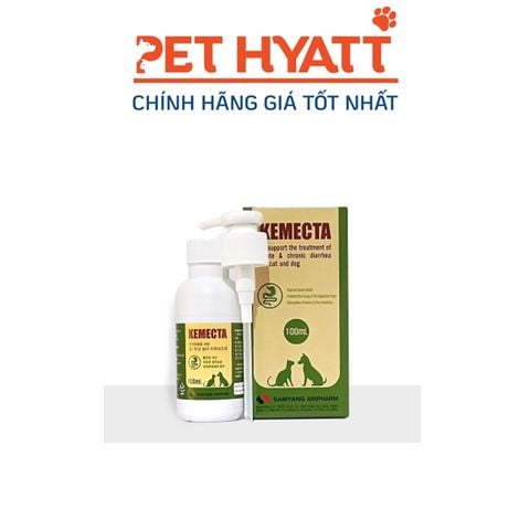  Siro KEMECTA Hỗ Trợ Điều Trị Tiêu Chảy Cho Thú Cưng 