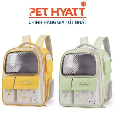  Balo Tag Chứ YBtooPet Play With Me Cho Thú Cưng 