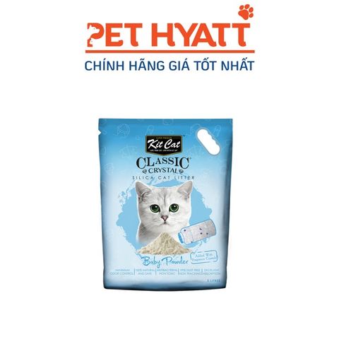  Cát Đất Sét Phấn Thơm KITCAT  Kitcat Classic Clump Bây Powder 