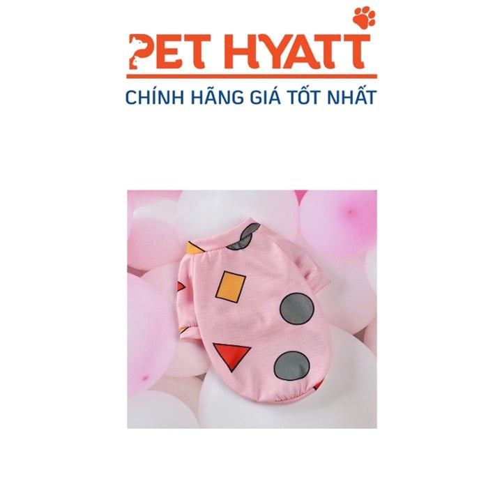 Áo Thun Hình Học Cho Thú Cưng