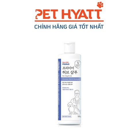  Sữa Tắm Hương Thơm Thảo Mộc Cho Chó Mèo PRUNUS Premier Herb Shampoo 