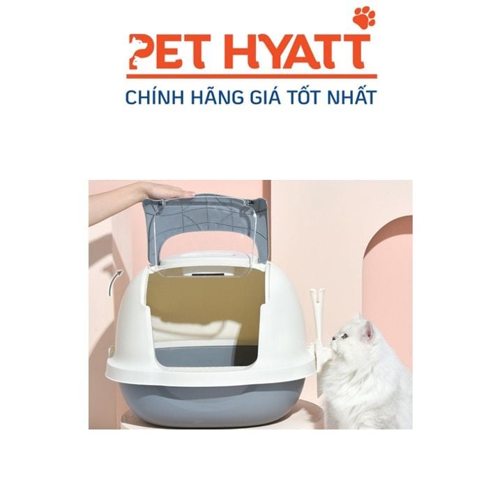 Nhà Vệ Sinh Mái Vòm Cao Cấp Cho Mèo