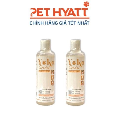  Sữa Tắm Cho Chó Mèo YOKO Nhiều Loại 
