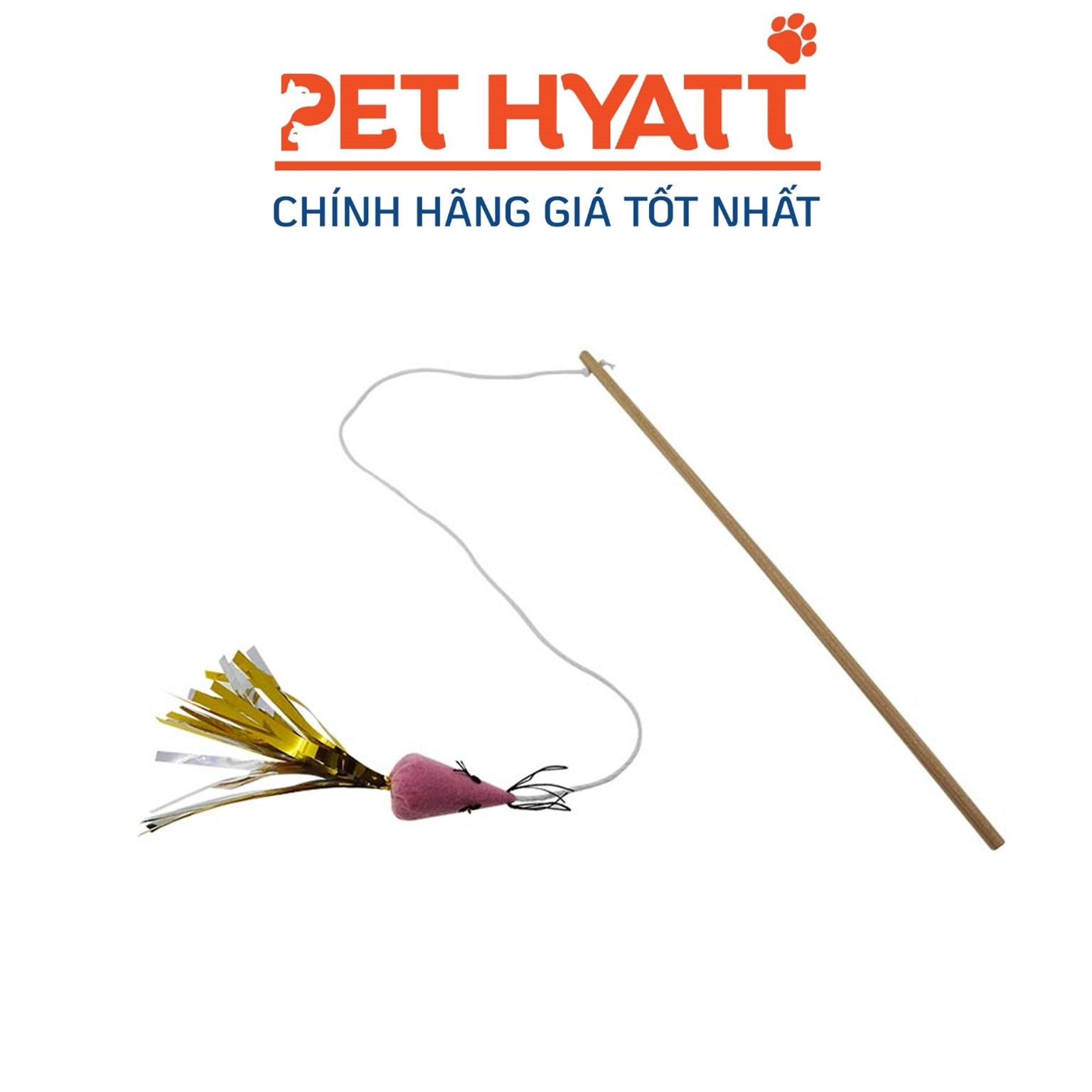 Đồ Chơi Cho Mèo DOGGYMAN Cần Câu Lấp Lánh