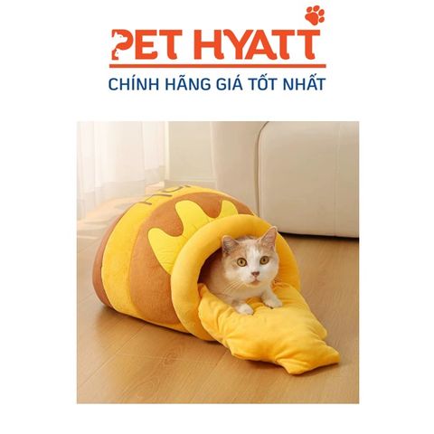 Ổ Nệm Lọ Mật Ong Cho Thú Cưng 