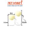 Bình Nước Du Lịch Tự Động Hình Nấm Có Dây Đeo Cho Thú Cưng