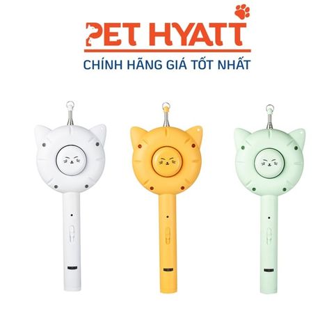  Lược Chải Lông Tích Hợp Đồ Chơi Cho Mèo (Cần Câu + Lazer) 