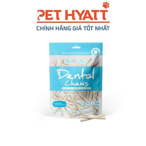  Bánh Thưởng Hình Xương Gặm Sạch Răng Cho Chó Hình Thanh Que Vị Sữa ALTIMATE PET Dental Chews Milk Extract 