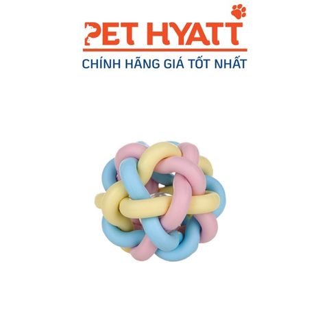  Bóng Đan Dây Màu Pastel Có Đèn Cho Thú Cưng 