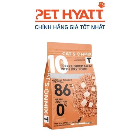  Thức Ăn Hỗn Hợp Hoàn Chỉnh Cho Mèo CAT'S ON Mix T 