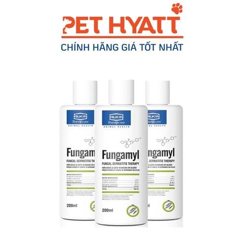  Sữa Tắm Trị Nấm Ghẻ ALKIN FUNGAMYL Cho Thú Cưng 