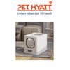 Nhà Vệ Sinh Hình Hộp Cửa Viền Cho Mèo