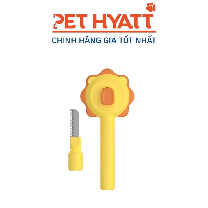 Lược Chải Lông Thú Cưng 2in1 Kết Hợp Lược Lấy Lông Bẩn