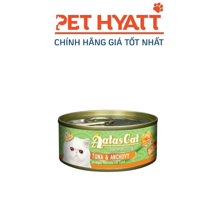 AATASCAT Tantalizing Pate Cho Mèo Vị Cá Ngừ & Cá Cơm - Tuna & Anchovy