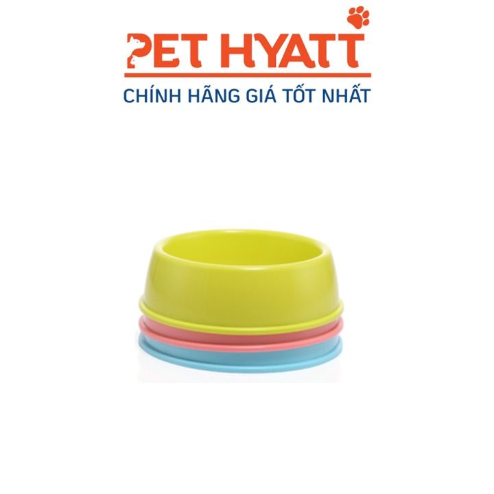 Bát Ăn Nhựa Vết Chân Cho Thú Cưng