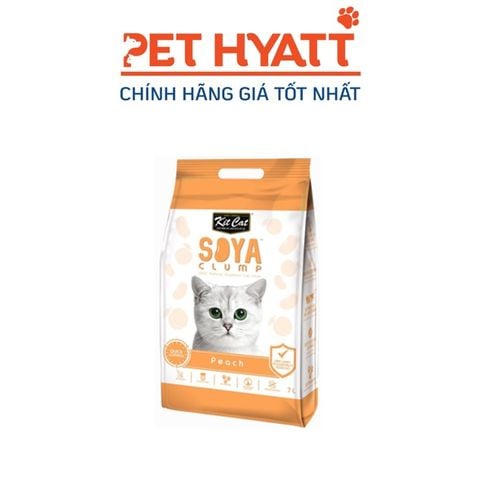  Cát Bã Đậu Nành Đào Cam KITCAT KitCat Soya Clump Peach 