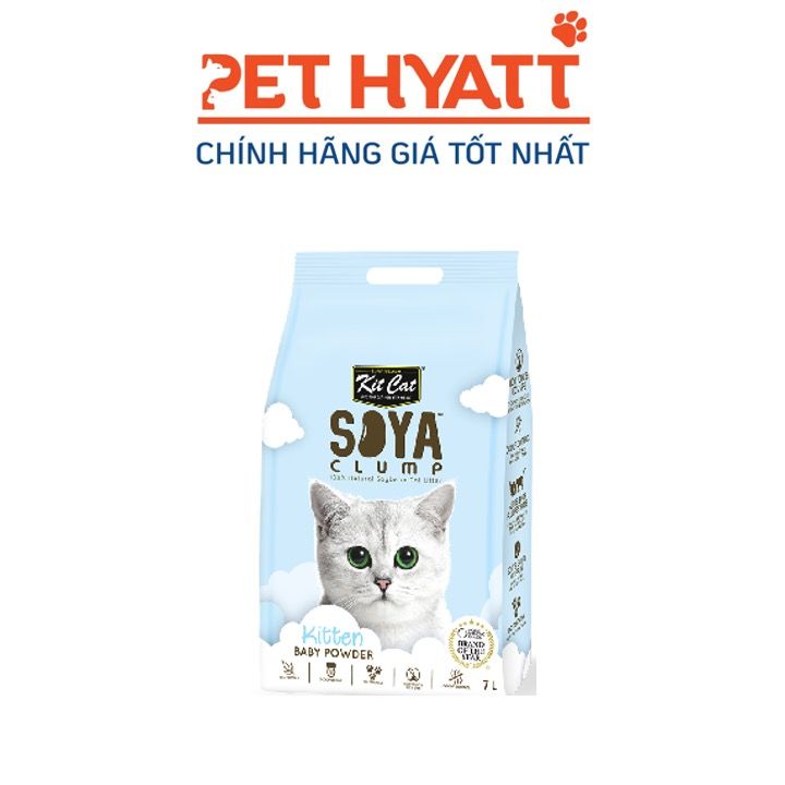 Cát Bã Đậu Nành Mèo Con KITCAT  KitCat Soya Clump Kitten