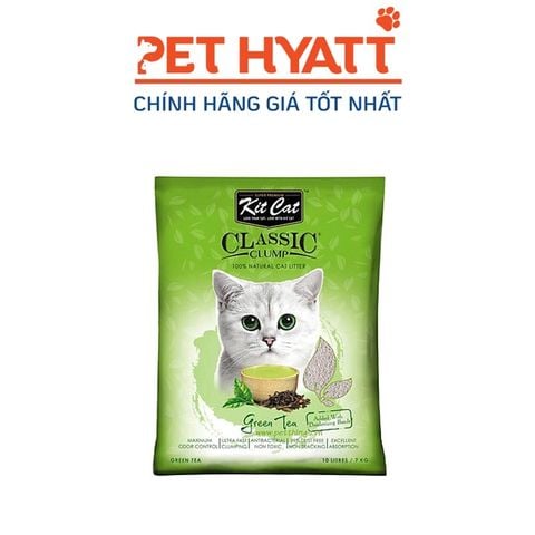  Cát Đất Sét Trà Xanh KITCAT Kitcat Classic Clump Green Tea 