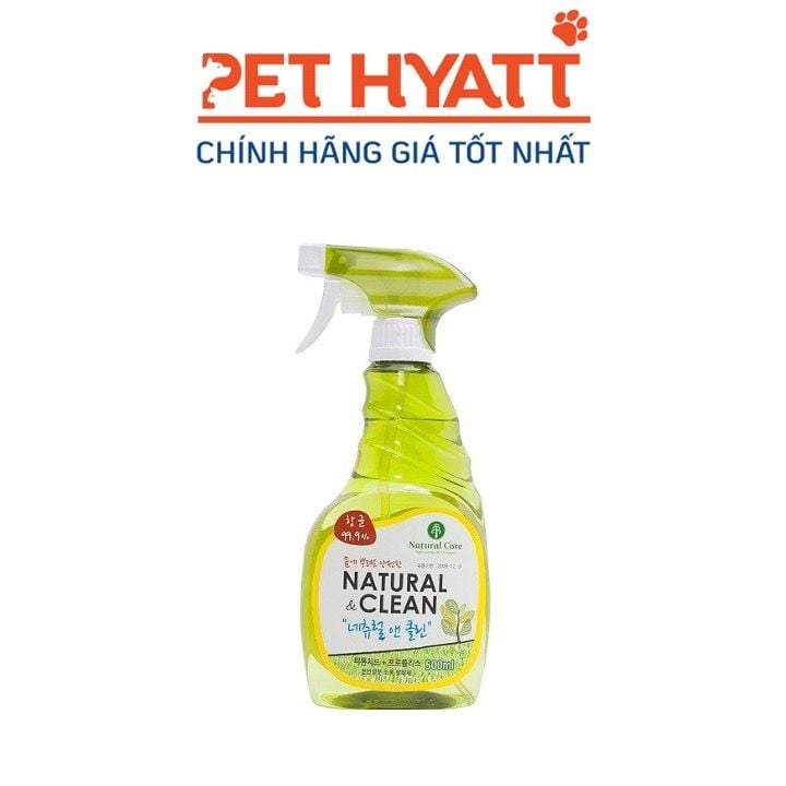 Xịt Khử Mùi Khử Khuẩn NATURAL CORE Natural Clean