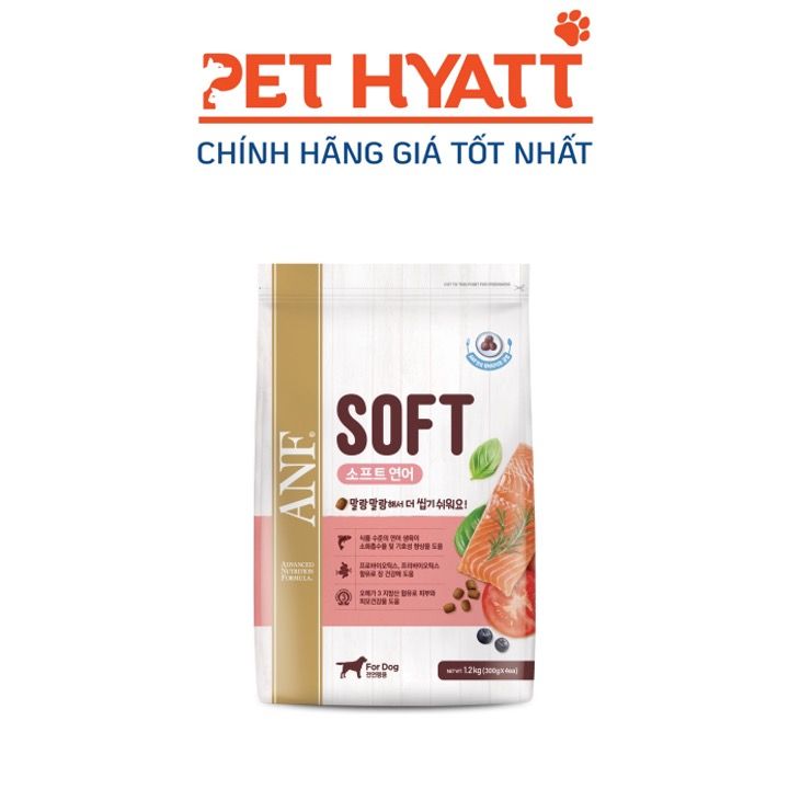 Hạt Mềm Cho Chó Mọi Lứa Vị Cá Hồi Tuổi ANF Soft Salmon