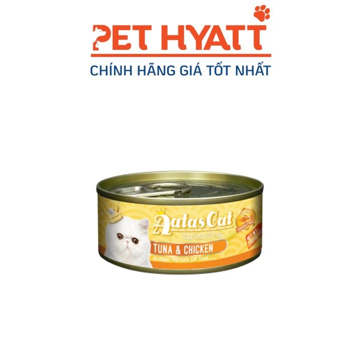 AATASCAT Tantalizing Pate Cho Mèo Vị Cá Ngừ & Thịt Gà - Tuna & Chicken