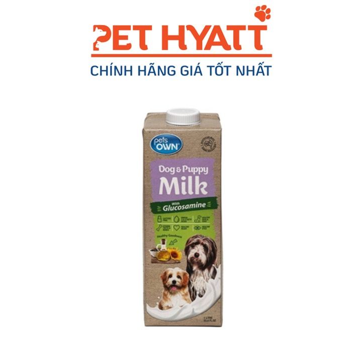 Sữa Tươi Úc Cho Chó Bổ Sung Glucosamine PETS OWN