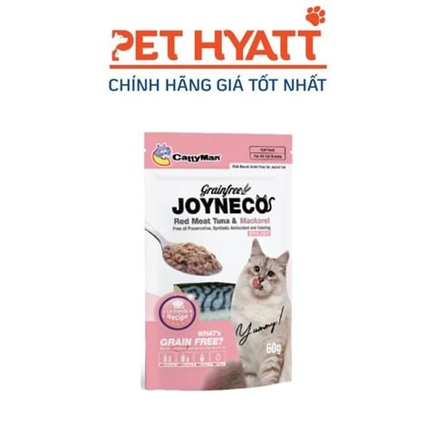  Pate Cho Mèo Vị Cá Ngừ & Cá Thu JOYNECO Red Meat Tuna & Mackerel 