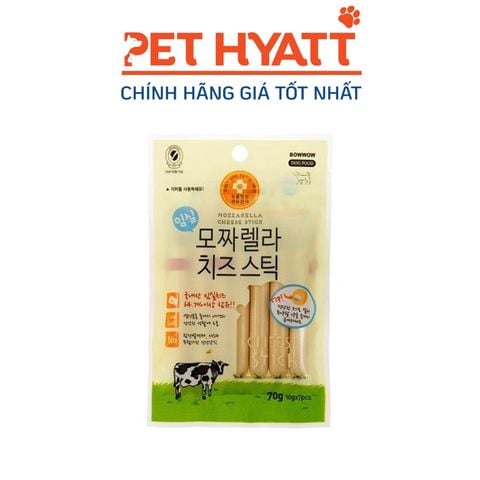  Xúc Xích Phô Mai Mozzarella Cho Chó BOWWOW 