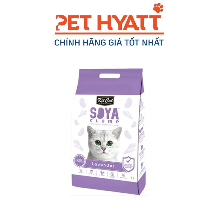 Cát Bã Đậu Nành Oải Hương KITCAT KitCat Soya Clump Lavender