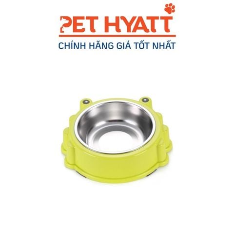 Bát Ăn Đơn Inox Hình Con Cua Cho Chó Mèo 