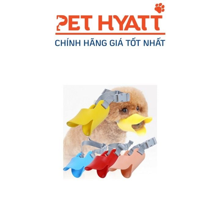 Rọ Mõm Mỏ Vịt Cho Chó Chống Liếm