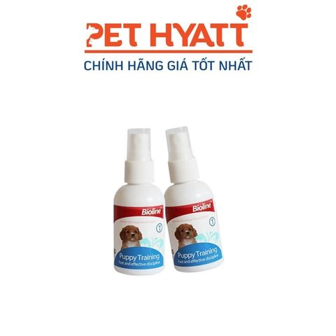  Xịt Hướng Dẫn Đi Vệ Sinh Cho Chó Con BIOLINE  Bioline Puppy Tranning 