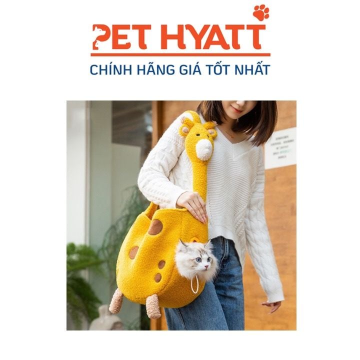 Địu Vận Chuyển Thú Cưng Hình Hươu Cao Cổ
