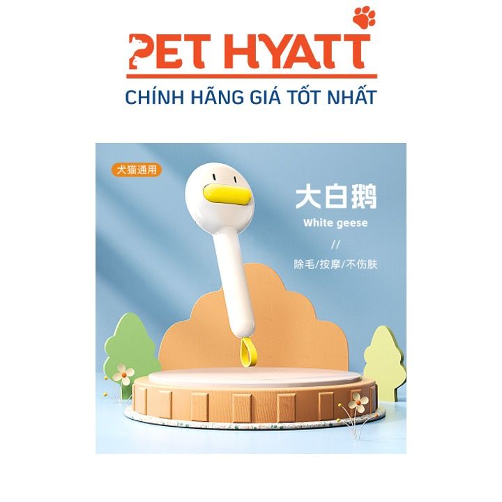 Lược Bấm Hình Vịt Cho Thú Cưng