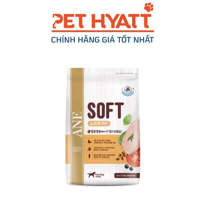 Hạt Mềm Cho Chó Mọi Lứa Vị Gà Tuổi ANF Soft Chicken