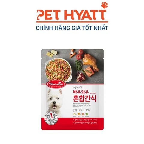  Bánh Thưởng Hỗn Hợp Cho Chó BOWWOW Mixed Snack 