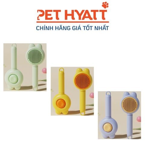  Lược Chải Loại Bỏ Lông Chết Nhiều Mẫu Mã Có Nút Bấm Cho Thú Cưng 