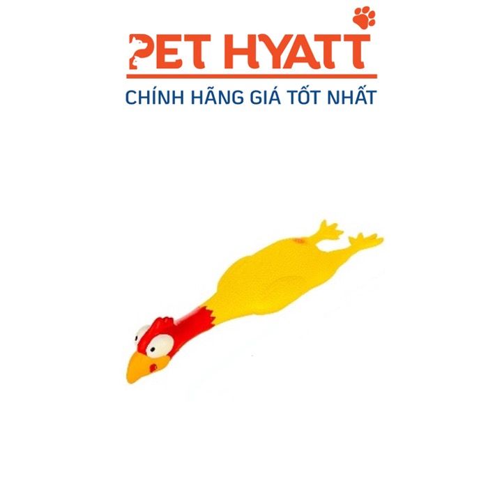 Đồ Chơi Nhựa Gà Bay Cho Thú Cưng