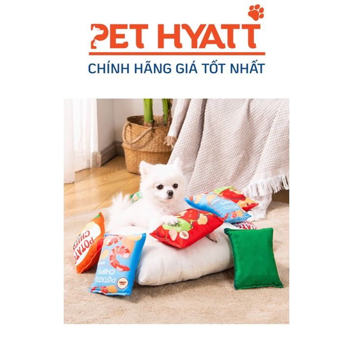 Đồ Chơi Gặm Hình Bánh Snack Cho Thú Cưng