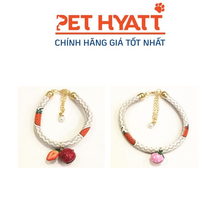 Vòng Cổ Hình Trái Cây Cho Thú Cưng
