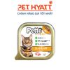 Pate Cho Mèo PETTO Nhiều Vị
