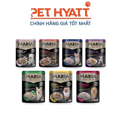  Pate Cho Chó MARIA Nhiều Vị 